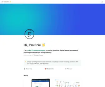 Ericwagner.me(Eric Wagner) Screenshot