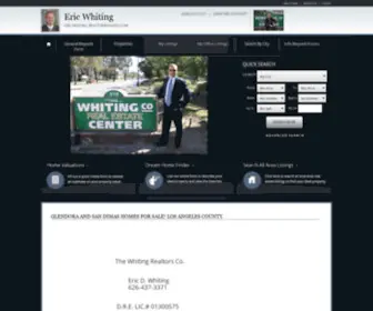 Ericwhiting.com(San Dimas Homes For Sale) Screenshot