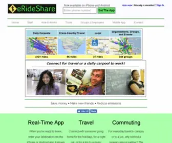 Erideshare.com(Coronavirus Mutual Aid) Screenshot