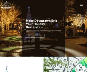 Eriedowntown.com(Entertainment, life and work in Erie, PA) Screenshot