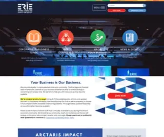 Eriepa.com(The Erie Regional Chamber and Growth Partnership) Screenshot