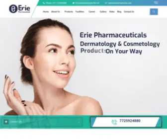 Eriepharma.com(Erie Pharma) Screenshot