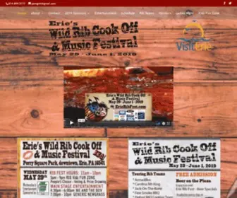 Erieribfest.com(One event at a time (TM)) Screenshot