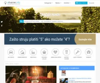 Erijeka.info(Poduzetnički portal Kvarnera i Gorskog kotara) Screenshot