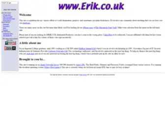 Erik.co.uk(Erik) Screenshot