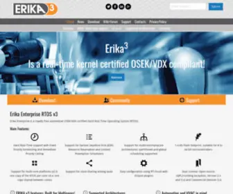 Erika-Enterprise.com(Erika Enterprise) Screenshot