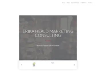 Erikaheald.com(Erika Heald Marketing Consulting) Screenshot