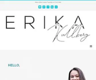 Erikakullberg.com(Erika Kullberg) Screenshot