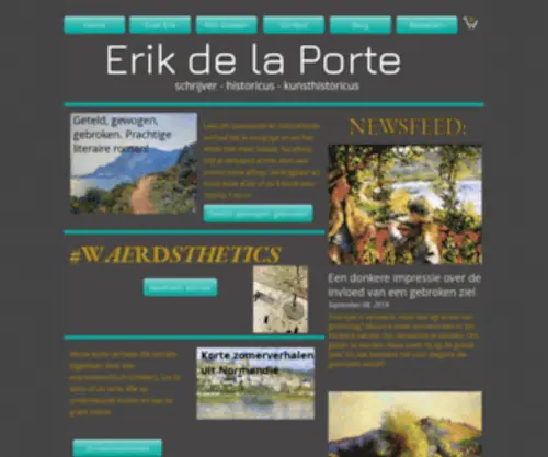 Erikdelaporte.com(Erik de la Porte) Screenshot