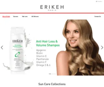 Erikeh.com(Erikeh Paris) Screenshot