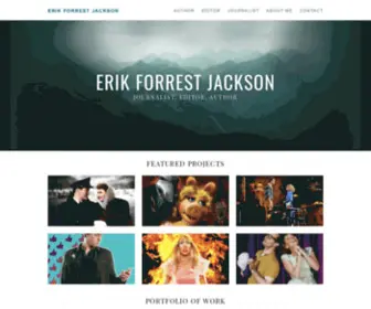 Erikforrestjackson.com(ERIK FORREST JACKSON) Screenshot