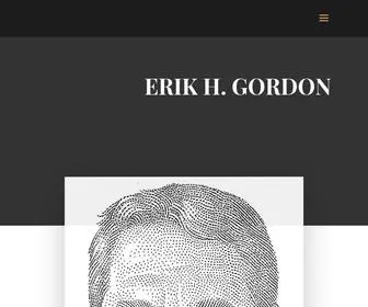 Erikgordon.com(Erik H. Gordon) Screenshot