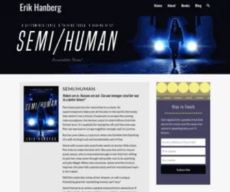 Erikhanberg.com(Erik Hanberg) Screenshot