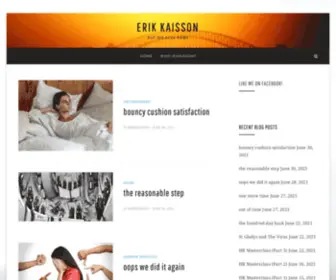 Erikkaisson.com(ERIK KAISSON) Screenshot