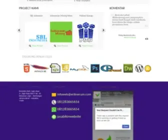 Eriknerum.com(Jasa Bikin Website Profesional Dengan Harga Terjangkau) Screenshot