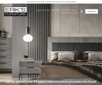 Eriksfurniture.com(Erik's Furniture) Screenshot