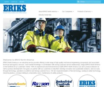 Eriksna.com(LGG Industrial) Screenshot