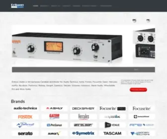 Eriksonaudio.com(A Division of Jam Industries) Screenshot