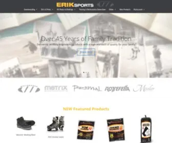 Eriksports.com(Erik Sports) Screenshot