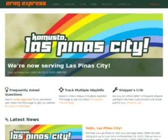 Erimexpress.com(ERIM Express) Screenshot