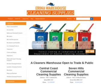 Erinacleaningsupplies.com.au(Best Commercial Cleaning Supplies Sydney NSW 2021) Screenshot