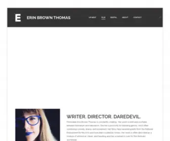 Erinbrownthomas.com(Content creator) Screenshot