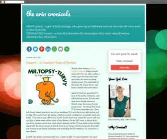 Erincronicals.com(Erincronicals) Screenshot