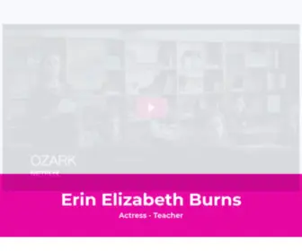 Erinelizabethburns.com(Erin Elizabeth Burns) Screenshot