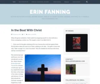 Erinfanning.com(Author of mythic fiction) Screenshot