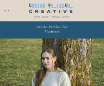 Erinfligelcreative.com(Erin Fligel Creative) Screenshot