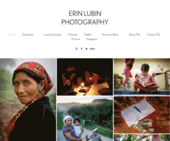 Erinlubin.com(Erin Lubin Photography) Screenshot