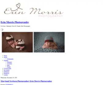 Erinmorrisphotography.com(Erin Morris Photography) Screenshot