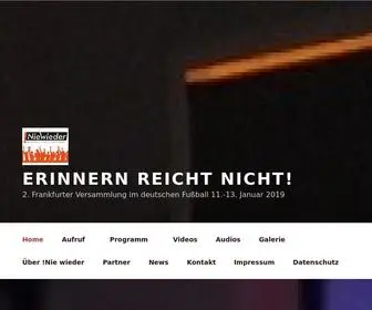 Erinnerungstag.de(Erinnern reicht nicht) Screenshot