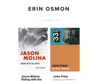 Erinosmon.com(Erin Osmon) Screenshot