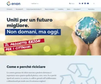 Erionpervoi.it(Passione per l'ambiente) Screenshot