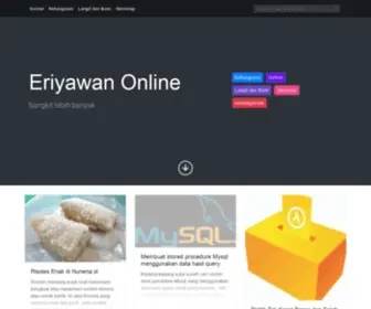 Eri.or.id(Eriyawan Online) Screenshot