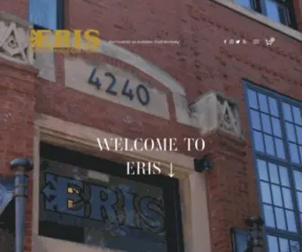 Erischicago.com(ERIS Brewery and Cider House) Screenshot