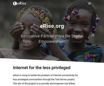 Erise.org(Innovative Partnerships for Digital Empowerment) Screenshot