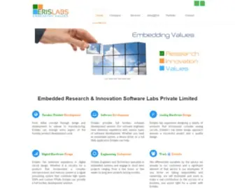 Erislabs.com(E R I S L A B S) Screenshot