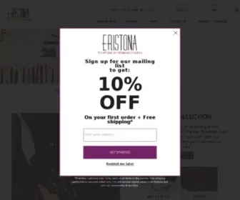 Eristona.com(100% satisfaction guaranteed. Hassle) Screenshot