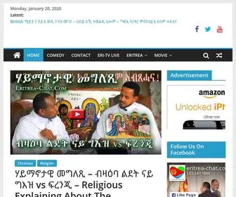 Eritrea-Chat.com(Eritrean News Comedy Music Movies and EriTV Live) Screenshot