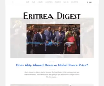 Eritreadigest.com(Eritreadigest) Screenshot