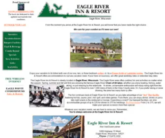 Eriver-INN.com(Eagle River Inn and Resort) Screenshot