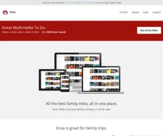 Eriza.net(Unlimited Movies) Screenshot