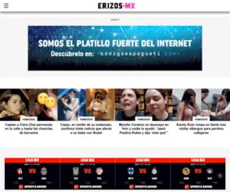 Erizos.mx(Erizos, opinión eriza) Screenshot