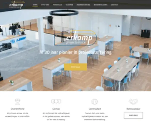 Erkamp.nl(Erkamp Projectservice) Screenshot