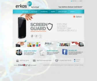 Erkaskurumsal.com(Erkas Kurumsal) Screenshot