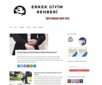 Erkekgiyimrehberi.com(Türkiye'nin Erkek Giyim Rehberi) Screenshot