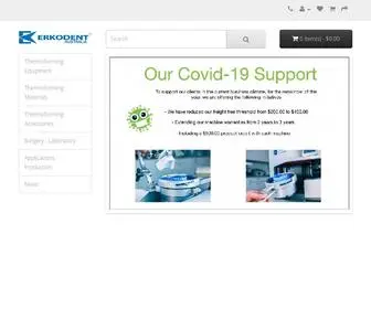 Erkodent.com.au(Erkodent Australia) Screenshot