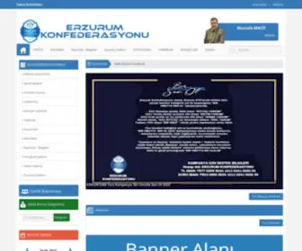 Erkon.org(Erzurum Konfederasyonu) Screenshot